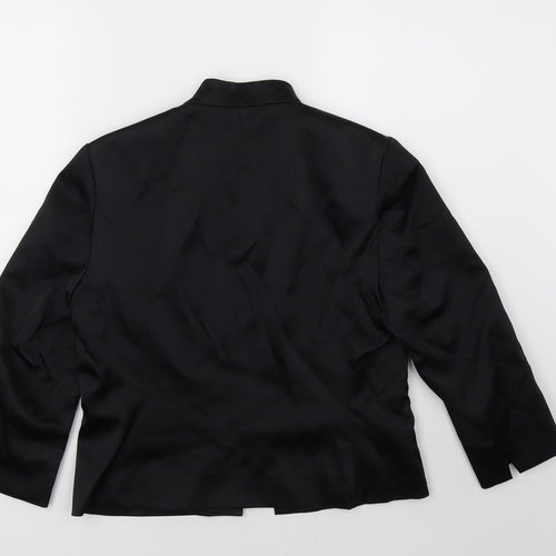 Principles Womens Black   Kimono Blazer Size 10