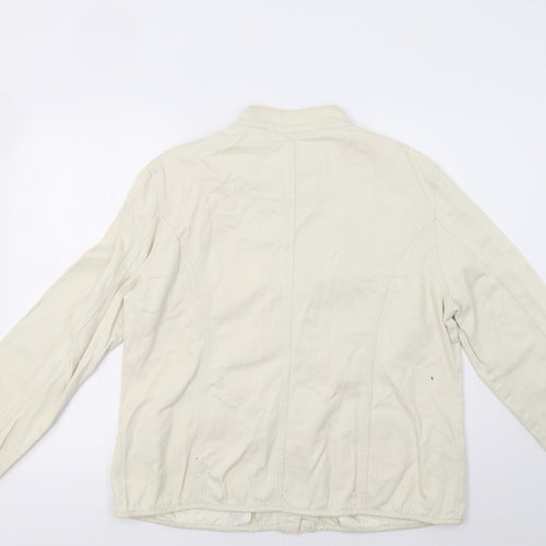 M&Co Womens Ivory   Jacket Blazer Size 18