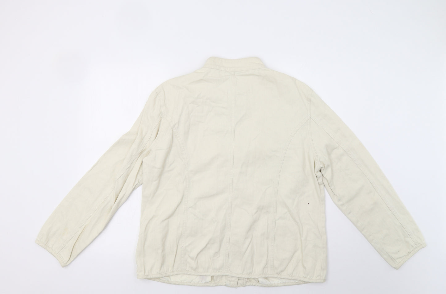 M&Co Womens Ivory   Jacket Blazer Size 18
