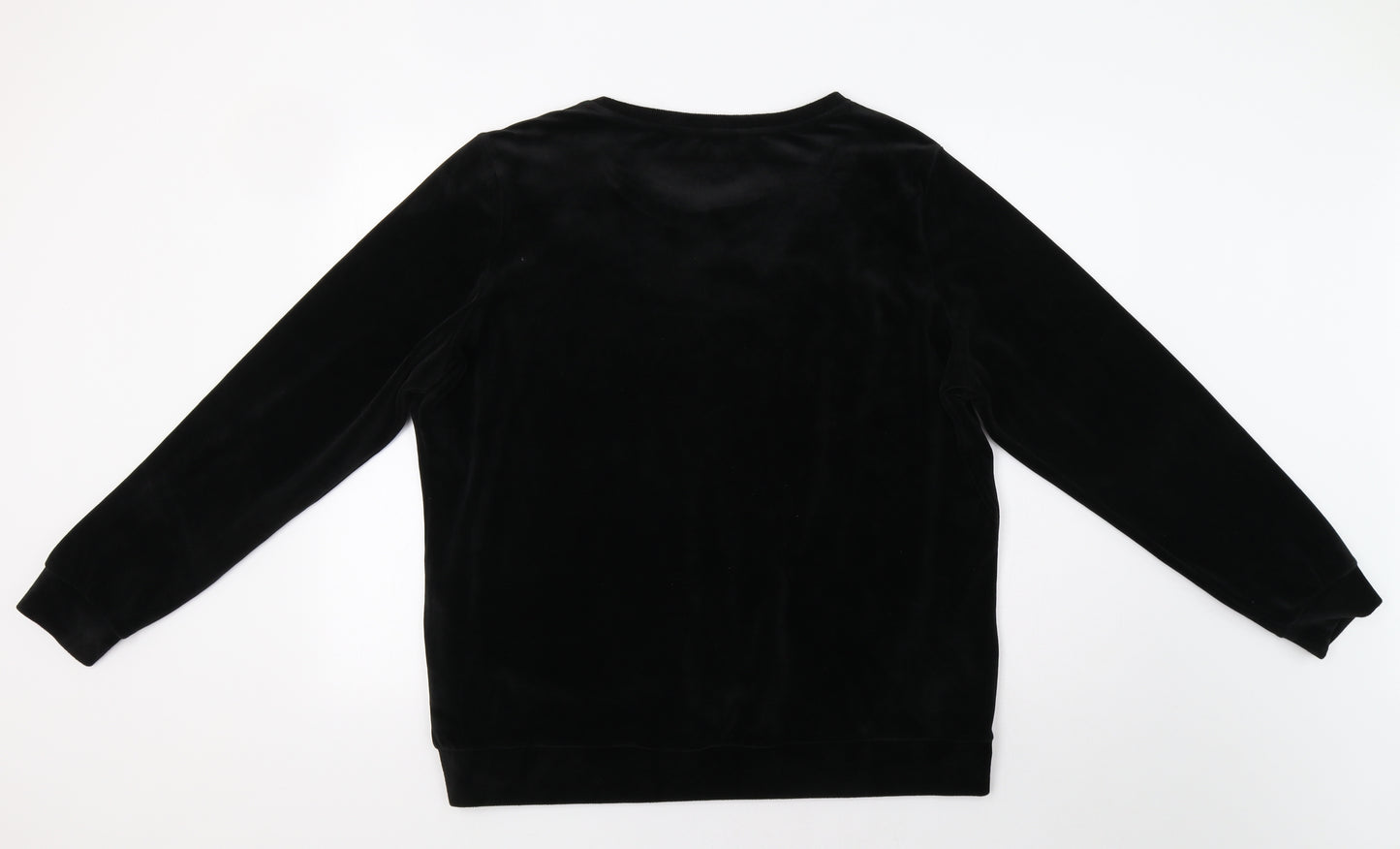 F&F Womens Black   Pullover Sweatshirt Size 20  - Jolly Christmas