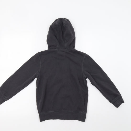 George Boys Grey   Full Zip Hoodie Size 7-8 Years