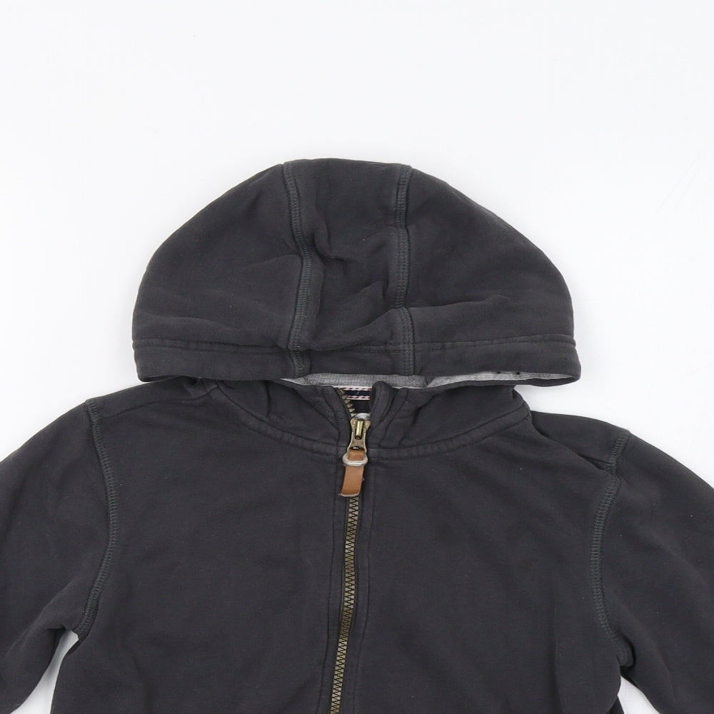 George Boys Grey   Full Zip Hoodie Size 7-8 Years