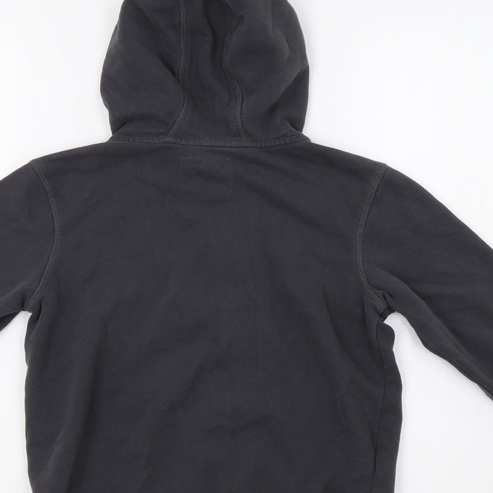 George Boys Grey   Full Zip Hoodie Size 7-8 Years