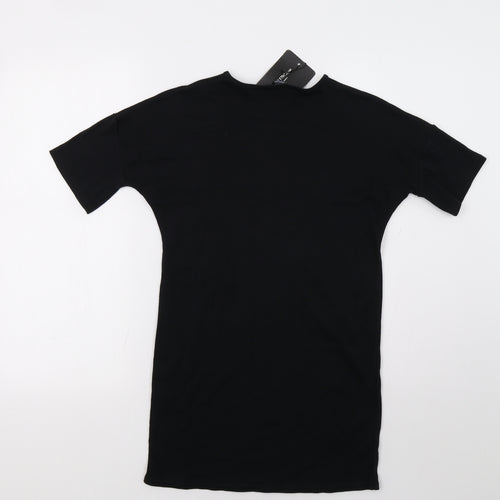 PRETTYLITTLETHING Womens Black   Basic T-Shirt Size XS