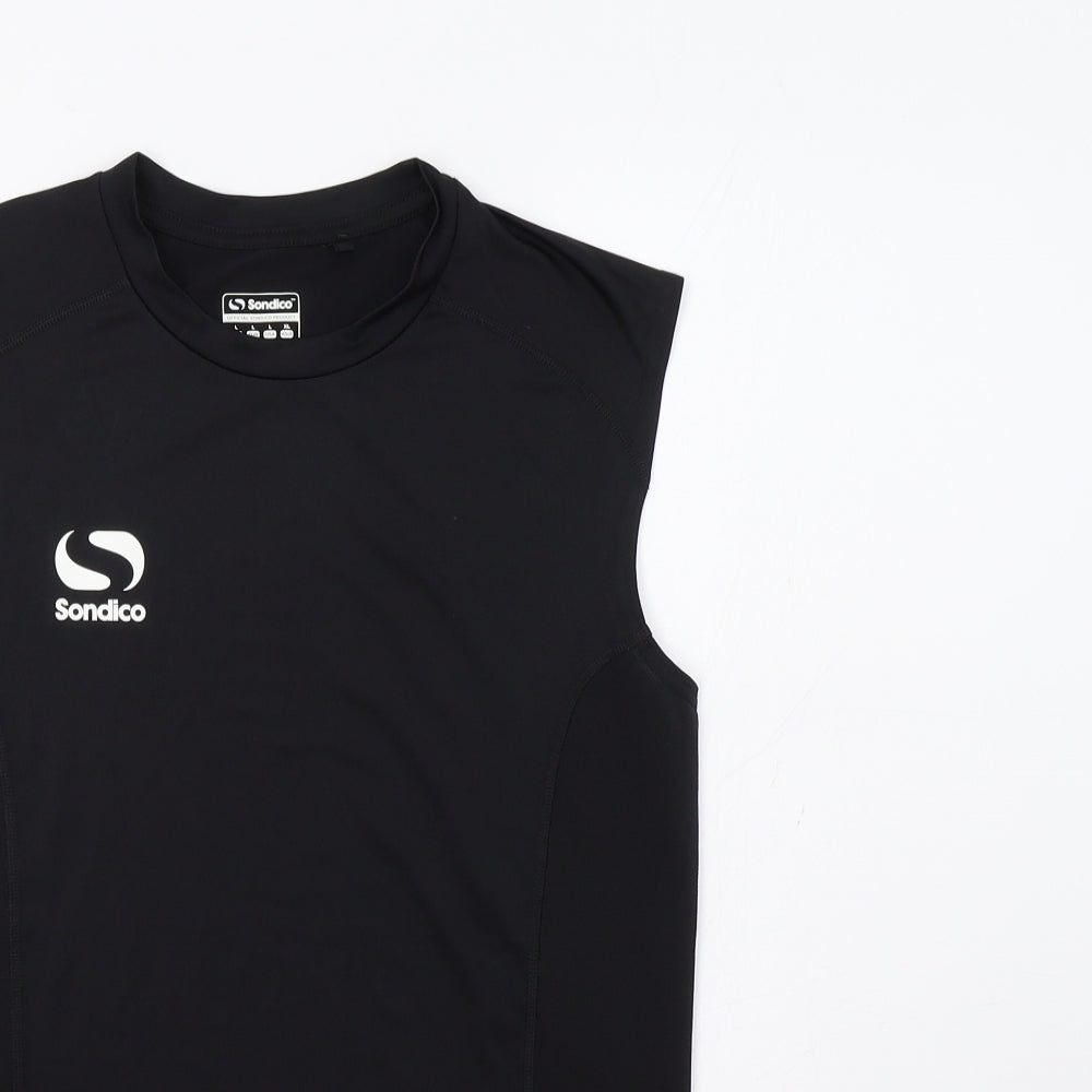 Sondico Womens Black   Jersey Tank Size L