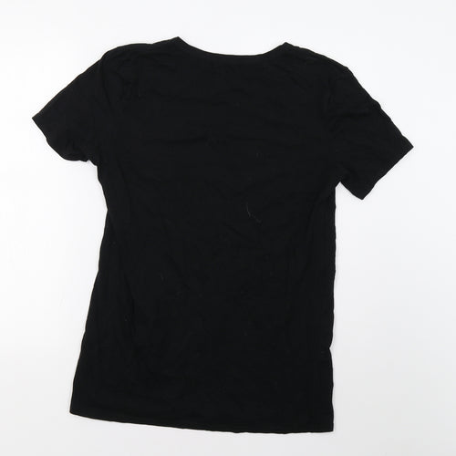 Stylewise Womens Black   Basic Polo Size M  - Paris