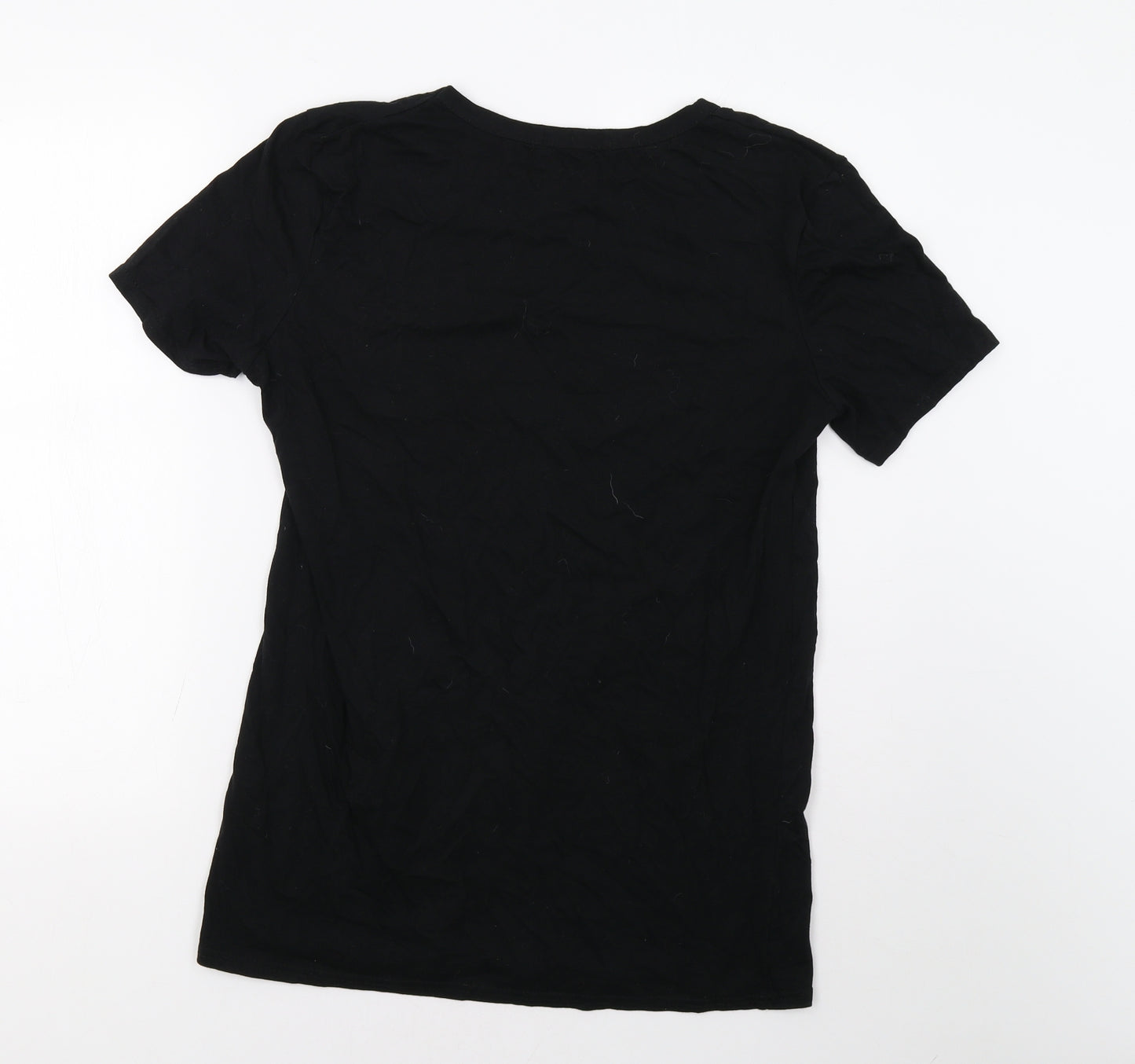 Stylewise Womens Black   Basic Polo Size M  - Paris