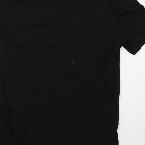 Stylewise Womens Black   Basic Polo Size M  - Paris