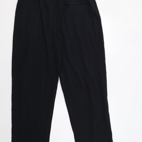 M&S Mens Black   Jogger Trousers Size XL L32 in