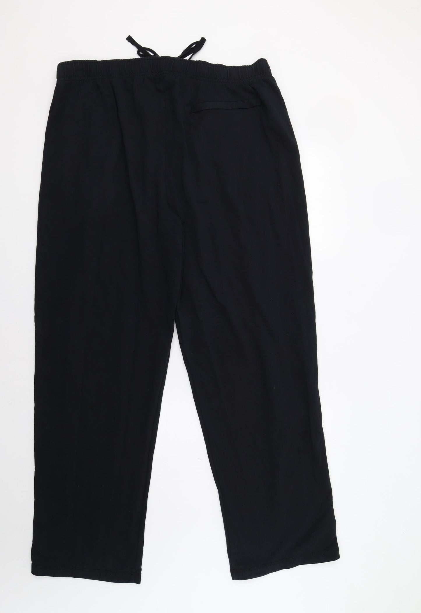 M&S Mens Black   Jogger Trousers Size XL L32 in