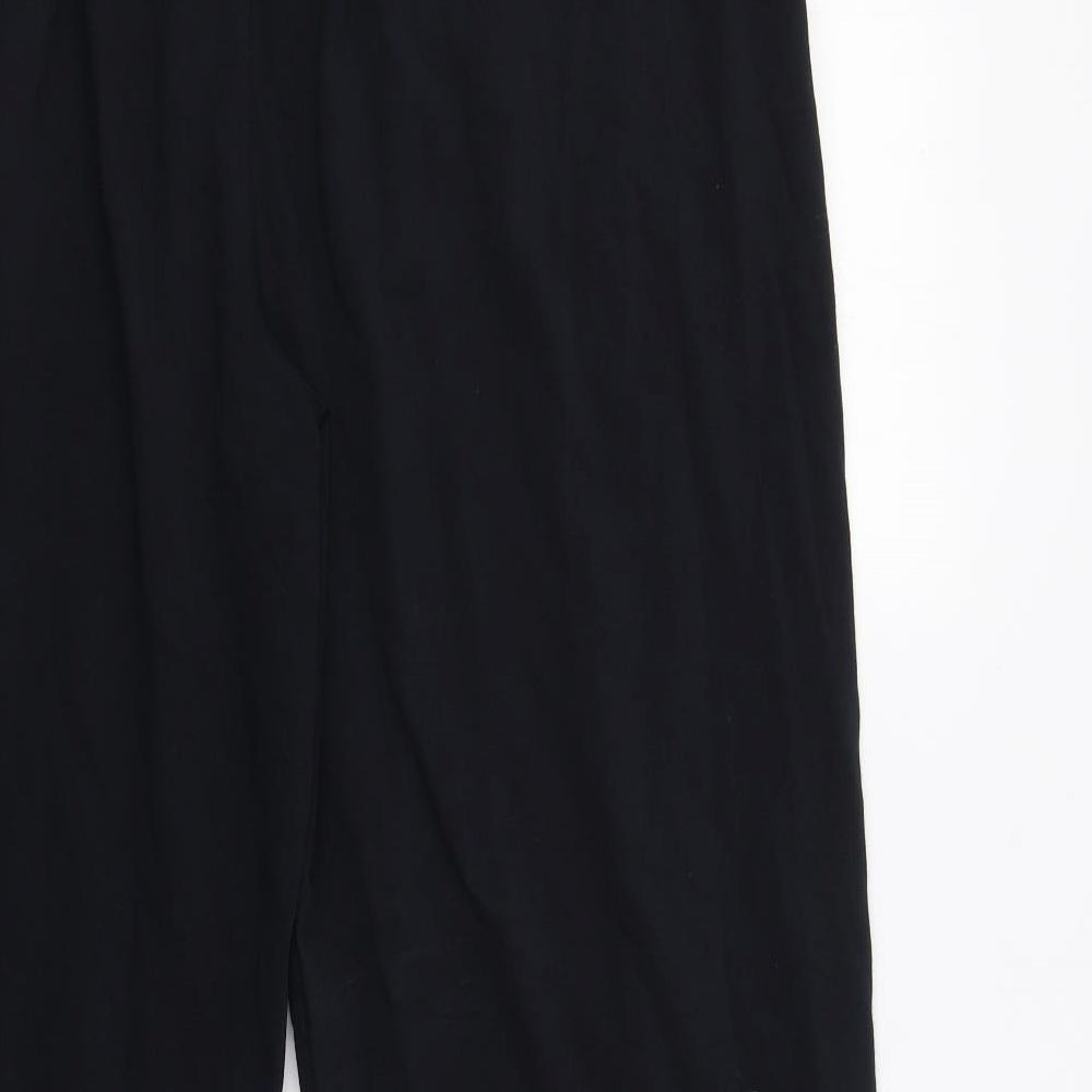 M&S Mens Black   Jogger Trousers Size XL L32 in