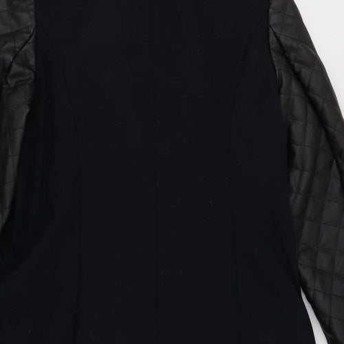 So Fabulous Womens Blue   Biker Coat Size 24