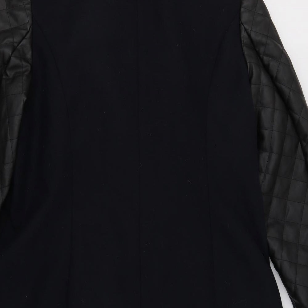 So Fabulous Womens Blue   Biker Coat Size 24