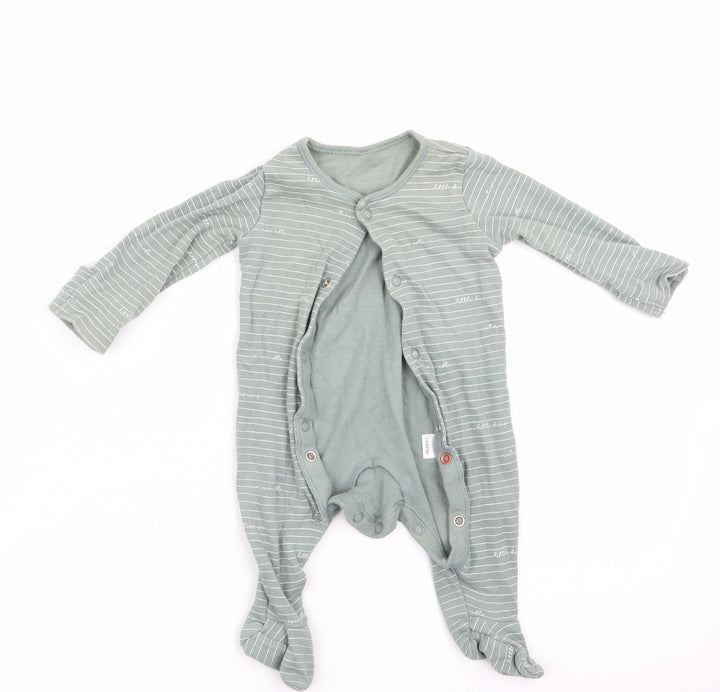 George Boys Green   Babygrow One-Piece Size 0-3 Months