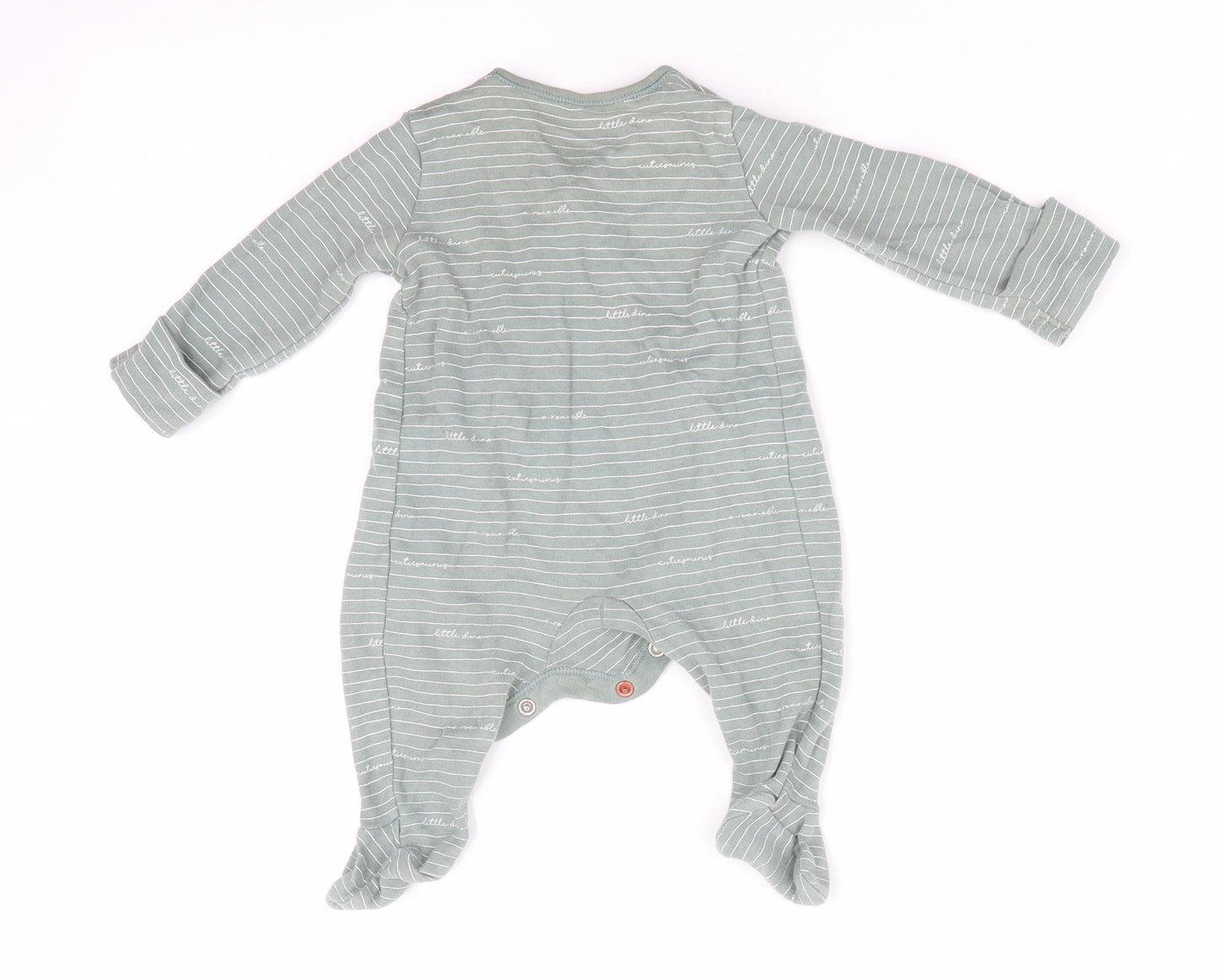 George Boys Green   Babygrow One-Piece Size 0-3 Months