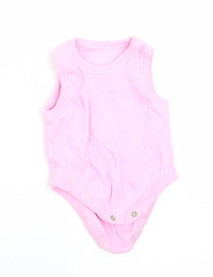 Matalan Girls Pink Romper One-Piece Size Newborn