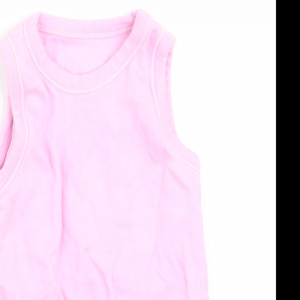 Matalan Girls Pink   Romper One-Piece Size Newborn