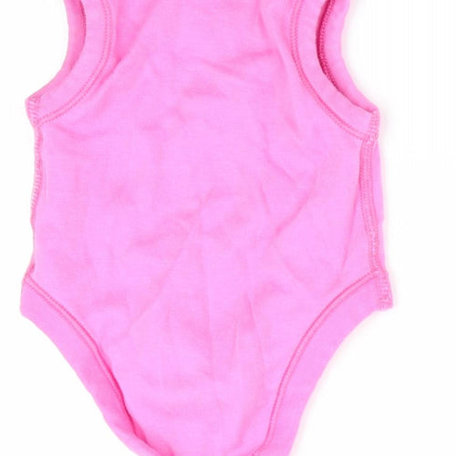 Matalan Girls Pink   Romper One-Piece Size Newborn