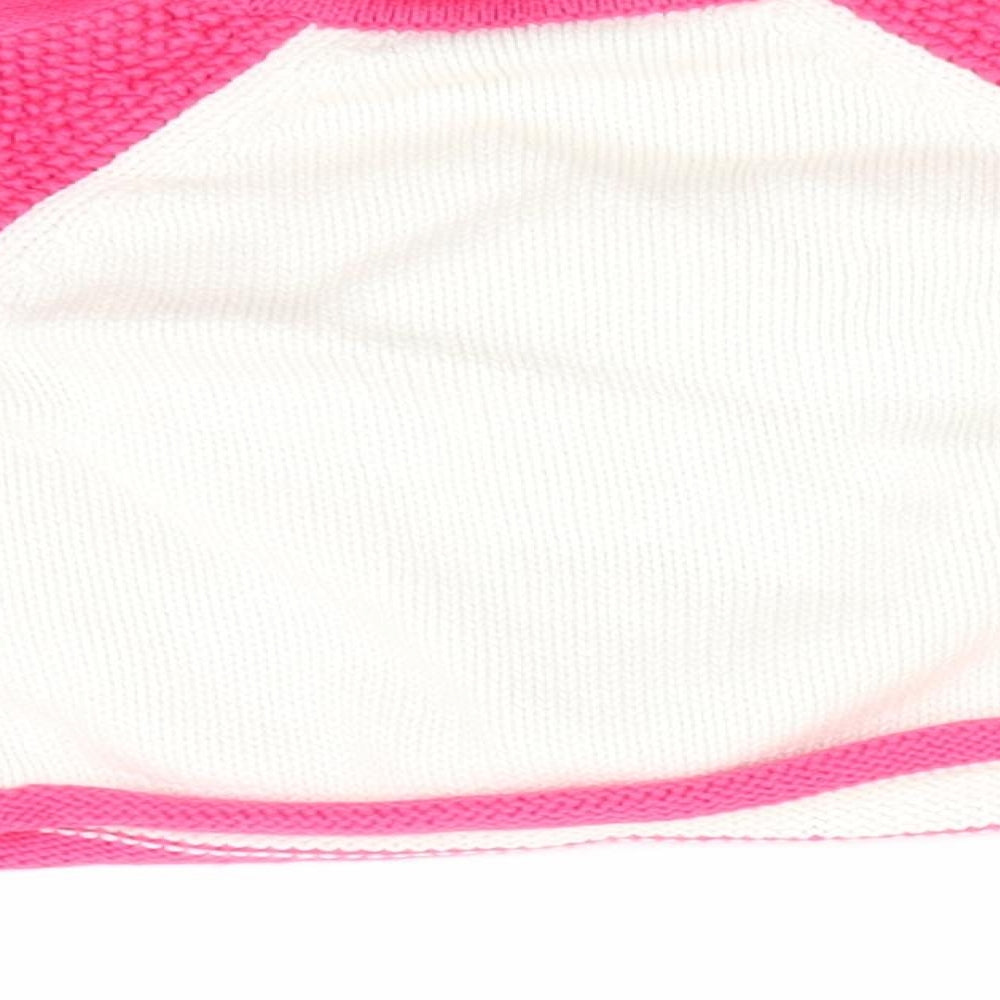 Nutmeg Girls Pink Animal Print  Pullover Jumper One Size  - Newborn