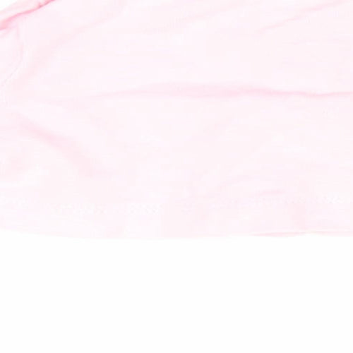 Child of Mine Girls Pink   Basic T-Shirt Size 0-3 Months