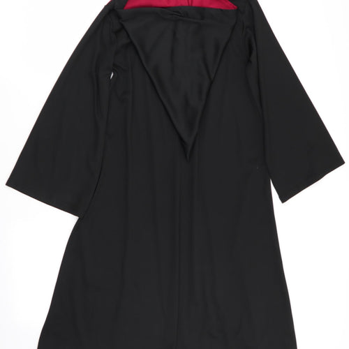George Girls Black Solid   Gown Size 9-10 Years  - Polyester
