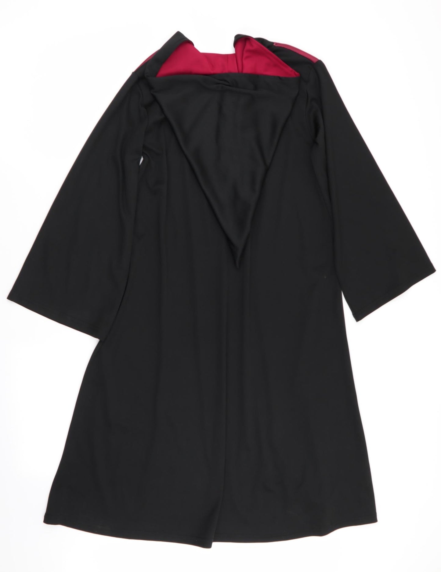 George Girls Black Solid   Gown Size 9-10 Years  - Polyester