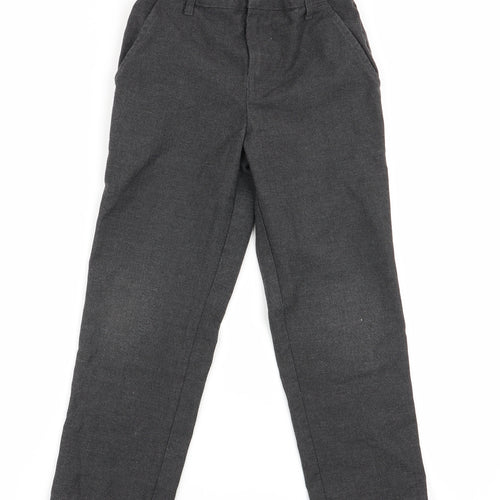 TU Boys Grey   Dress Pants Trousers Size 7 Years - School Trousers