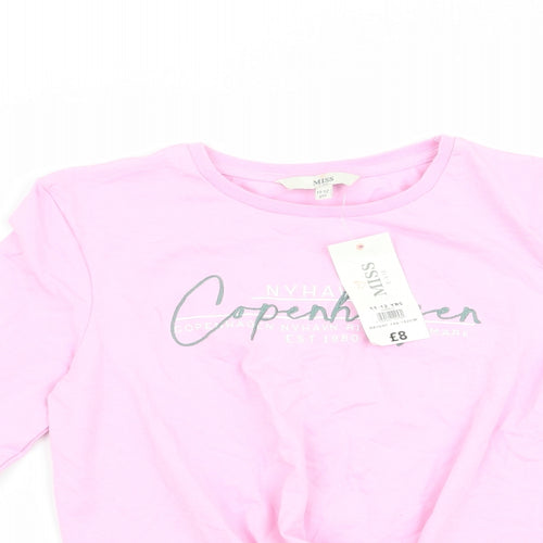 Miss  Evie Girls Pink   Tunic T-Shirt Size 11-12 Years  - Copenhagen