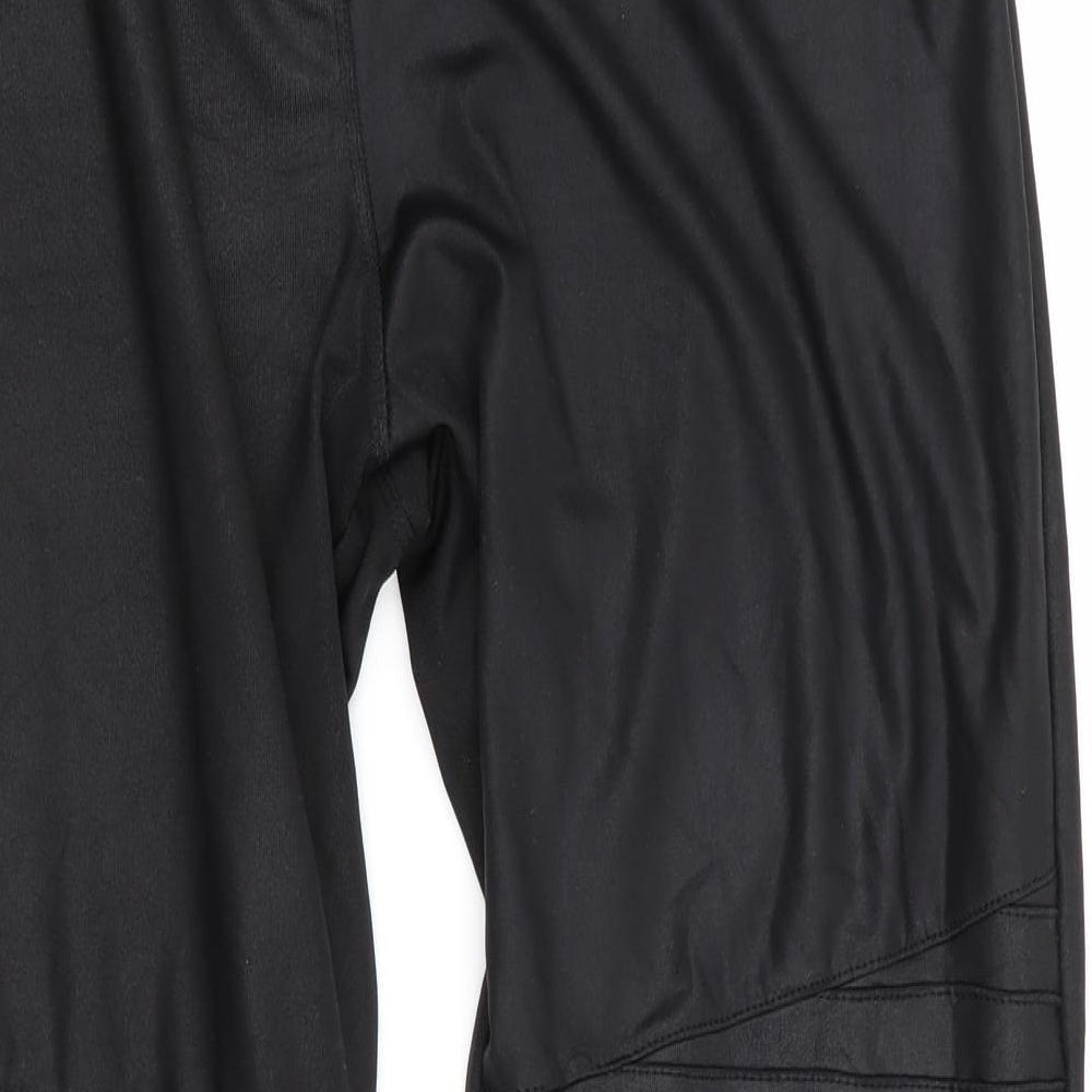New Look Womens Black   Cropped Leggings Size 16