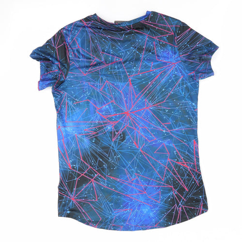 Everlast Boys Blue Geometric  Basic T-Shirt Size 11-12 Years