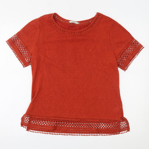 George Womens Orange   Pullover Jumper Size 12