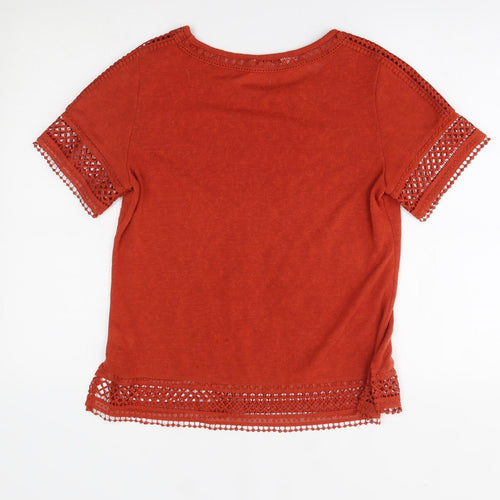 George Womens Orange   Pullover Jumper Size 12