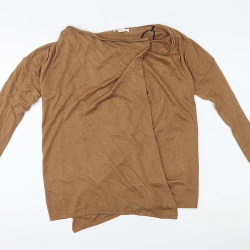 H&M Womens Brown   Cardigan Jumper Size XS