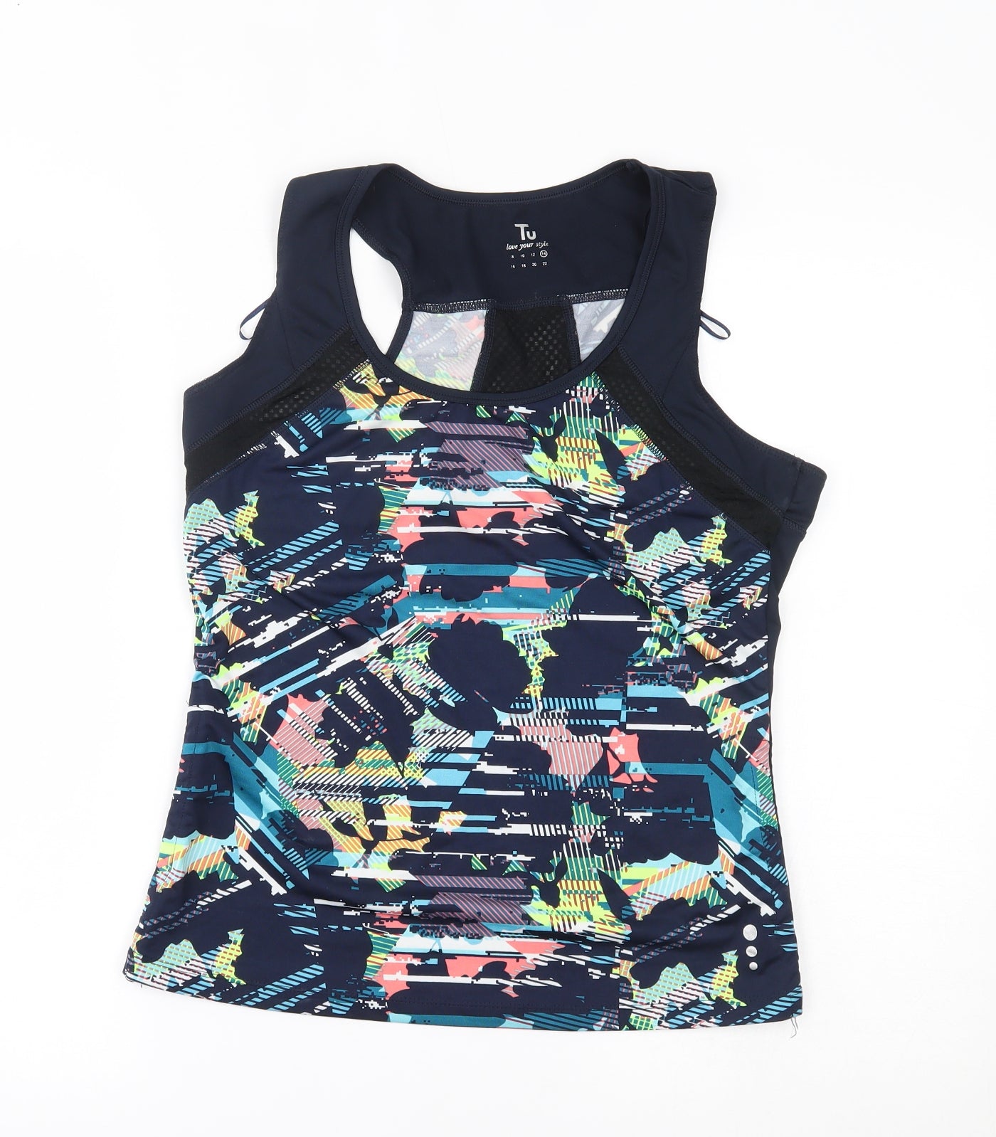 TU Womens Blue   Basic Tank Size 14