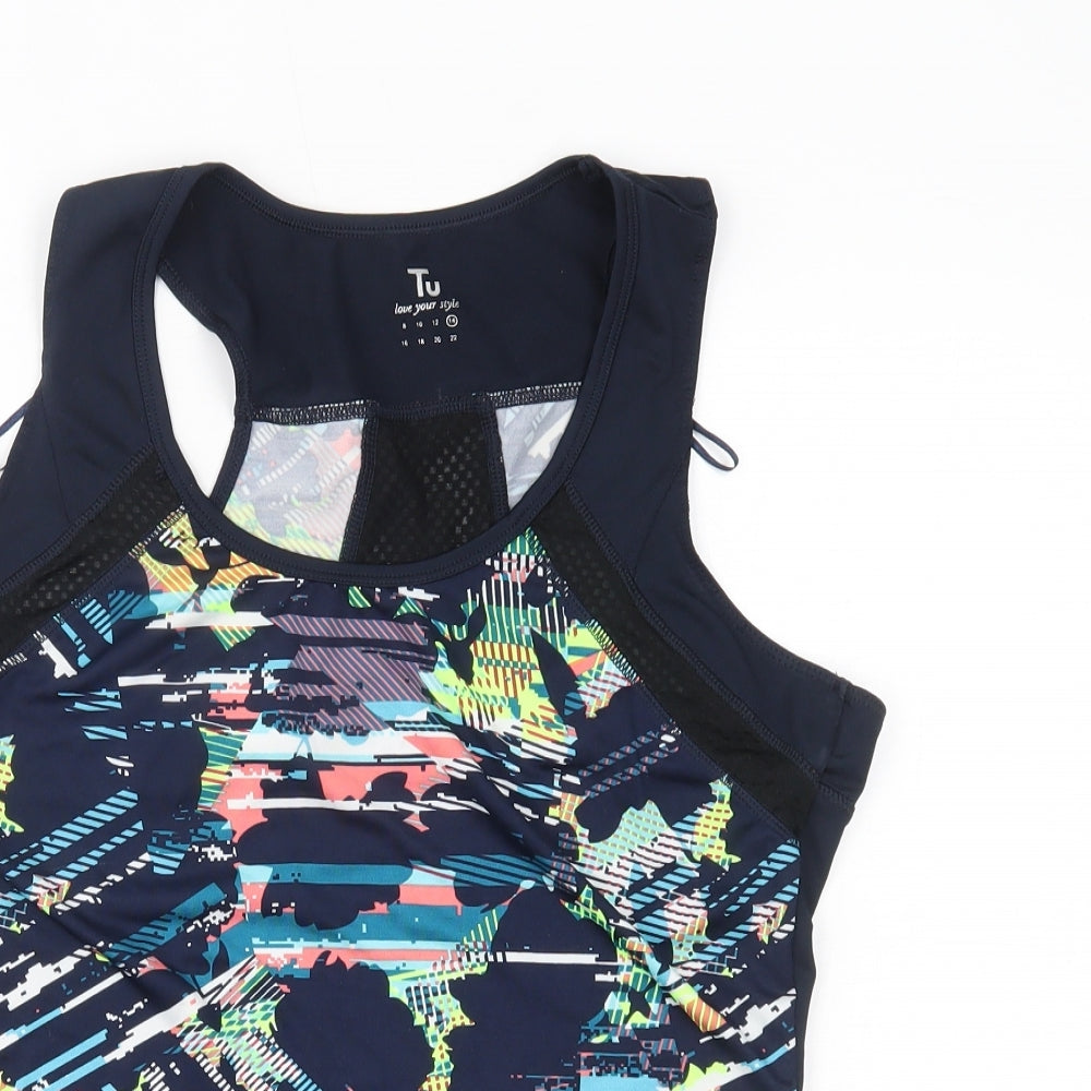 TU Womens Blue   Basic Tank Size 14