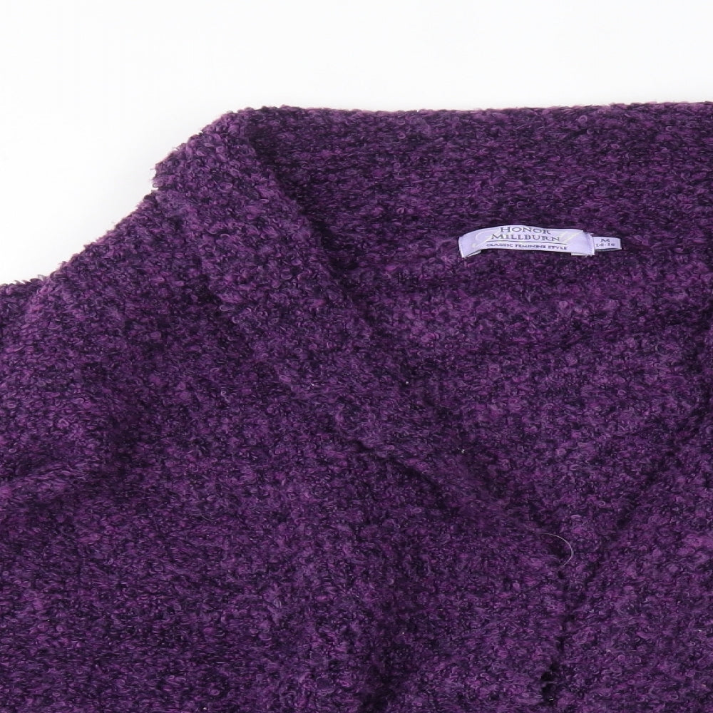 EWM Womens Purple   Cardigan Jumper Size M