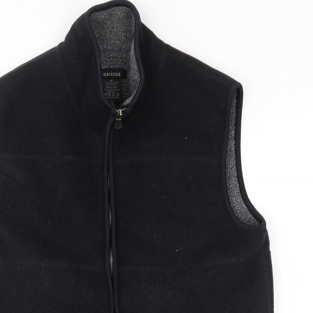 eivissa Womens Black   Gilet  Size M