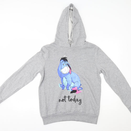 Primark Womens Grey   Pullover Hoodie Size M  - eeyore disney