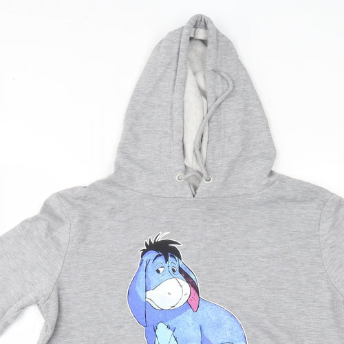 Primark Womens Grey   Pullover Hoodie Size M  - eeyore disney