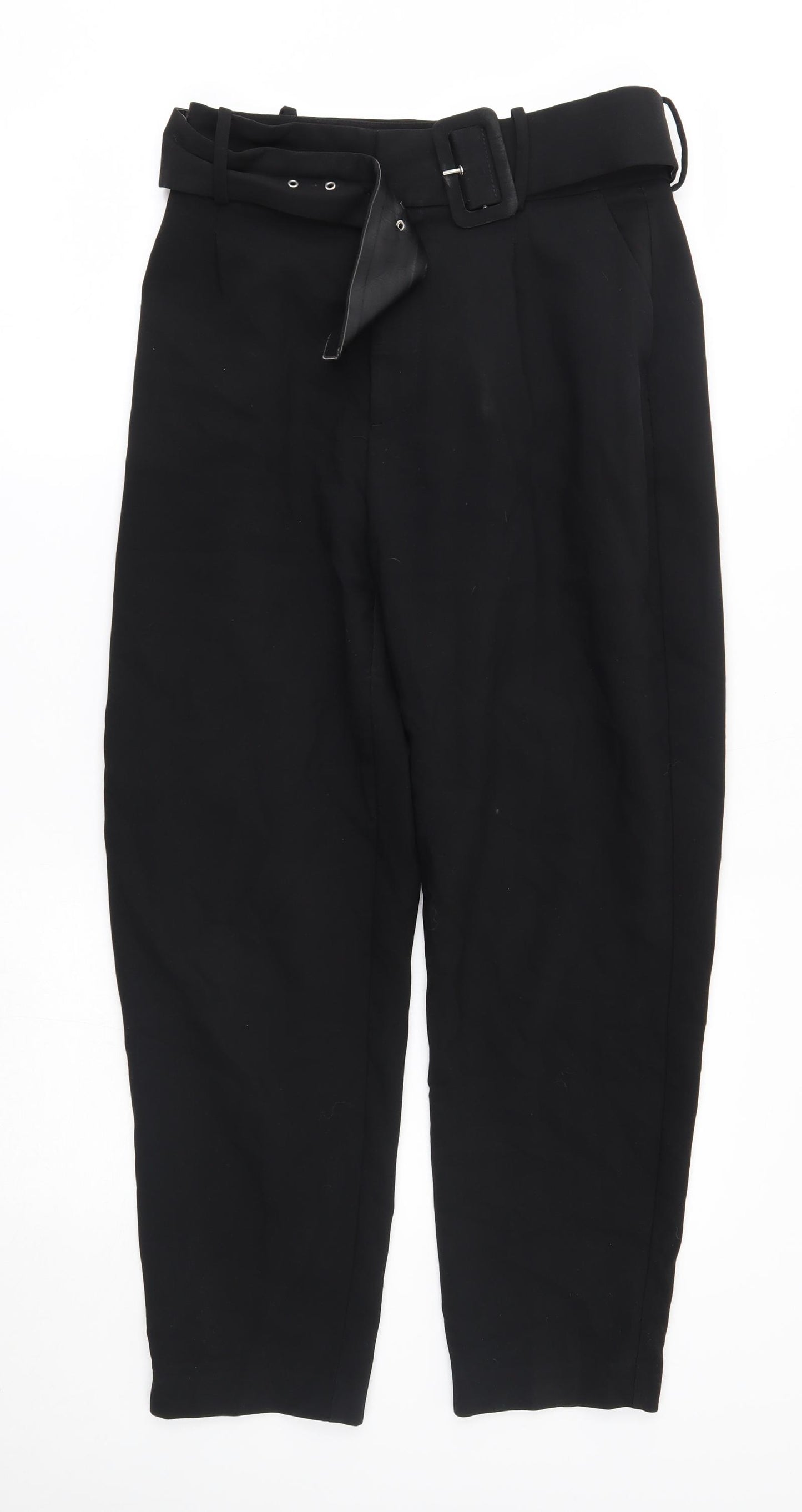 Zara Womens Black   Trousers  Size M L27 in