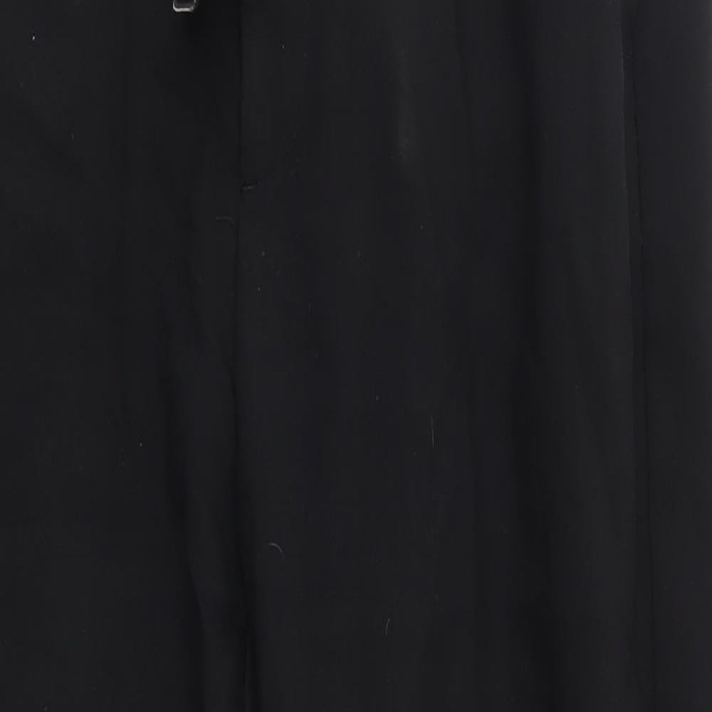 Zara Womens Black   Trousers  Size M L27 in