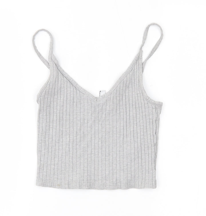 H&M Womens Grey   Tunic Jumper Size S