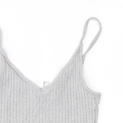 H&M Womens Grey   Tunic Jumper Size S
