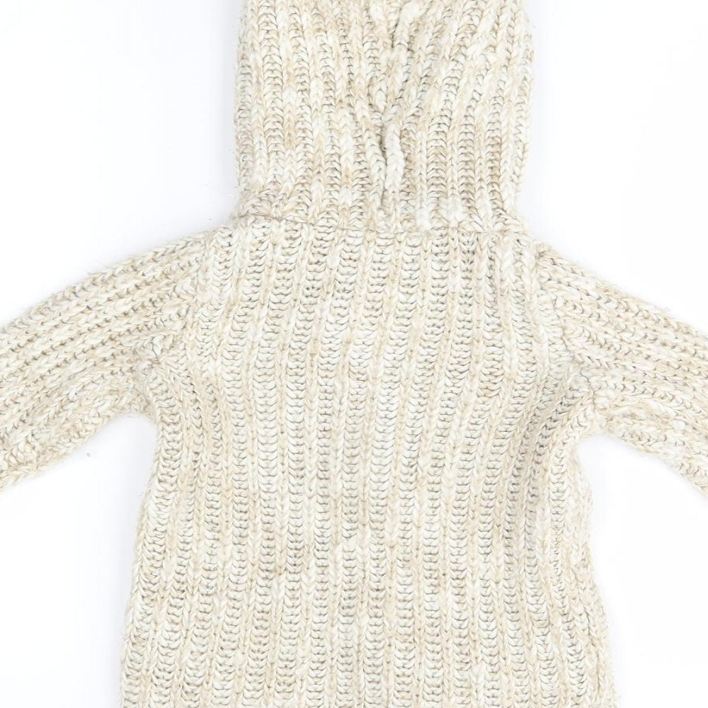 Matalan Girls Beige   Cardigan Jumper Size 3 Years