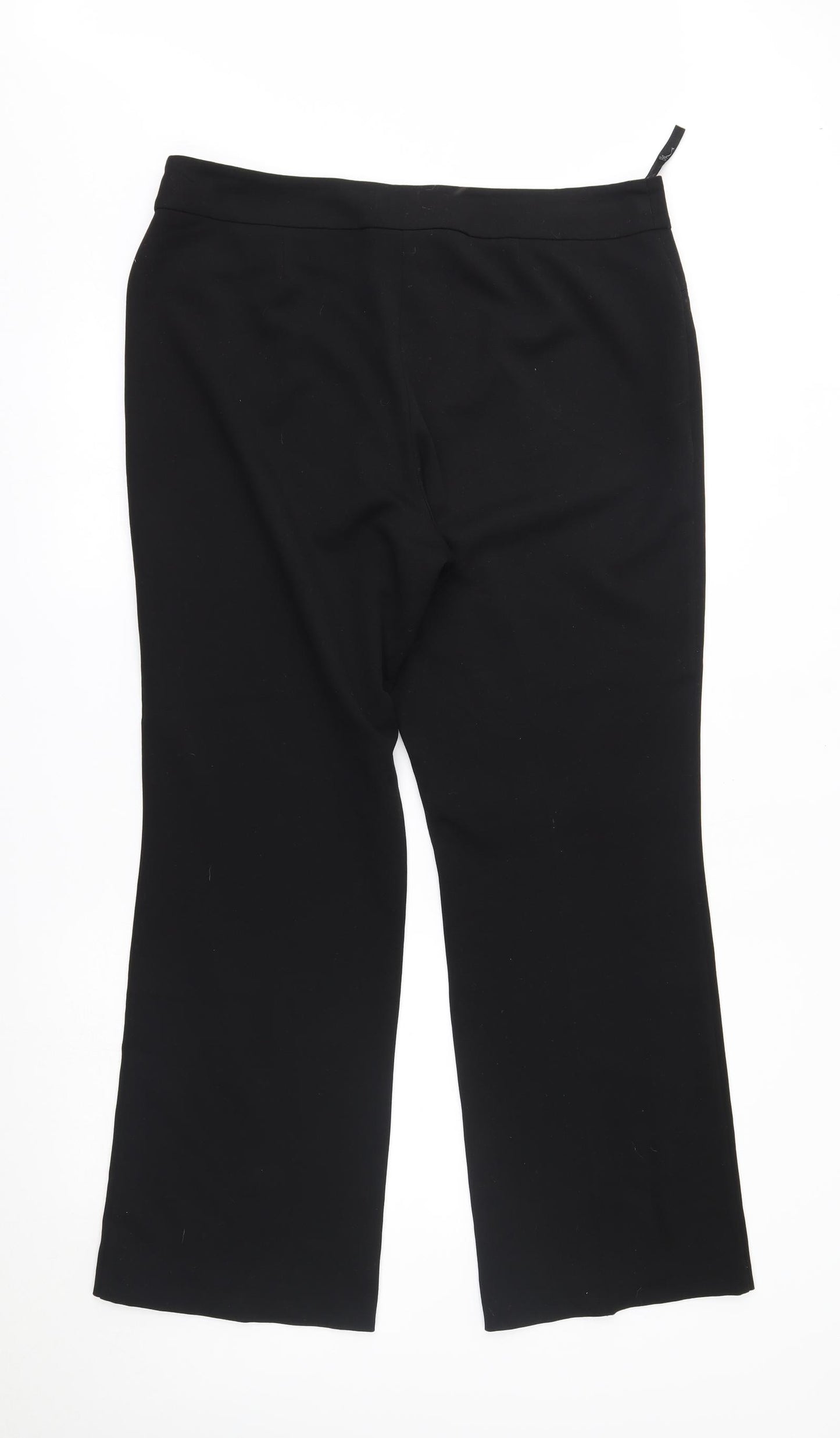 BHS Womens Black   Trousers  Size 16 L29 in
