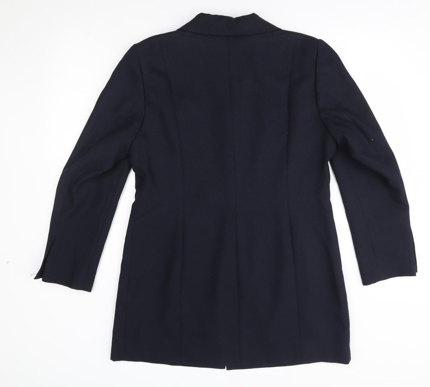 modern classics Womens Blue   Overcoat Blazer Size 14