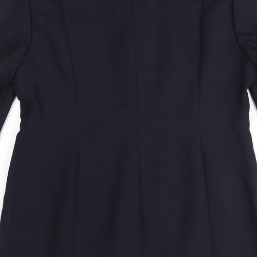 modern classics Womens Blue   Overcoat Blazer Size 14