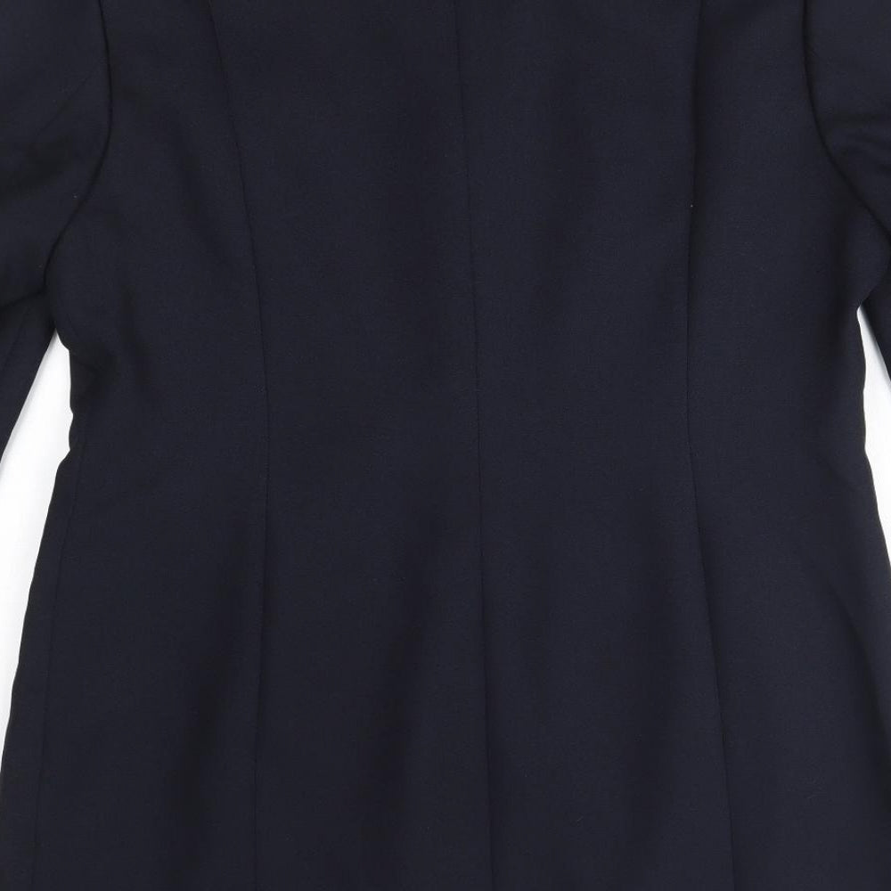 modern classics Womens Blue   Overcoat Blazer Size 14