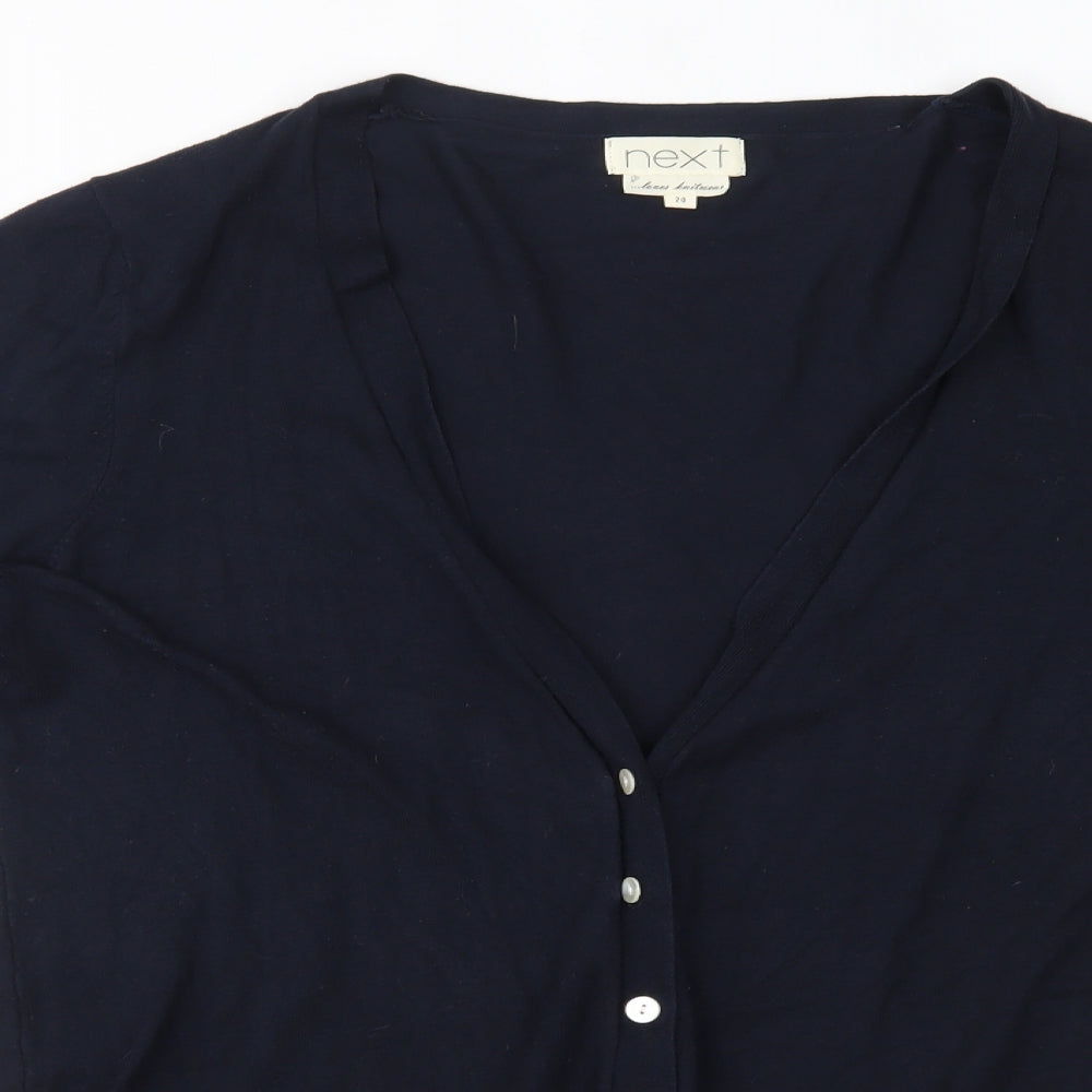 NEXT Womens Blue   Cardigan Jumper Size 20