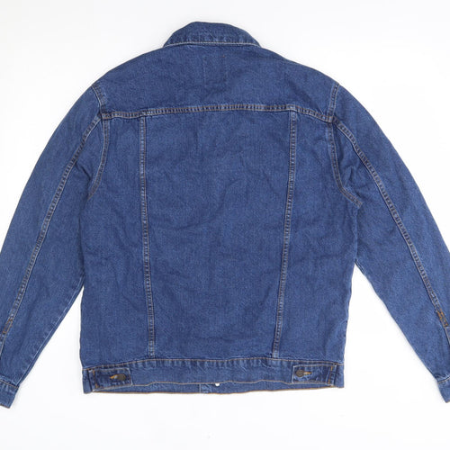 Primark Mens Blue  Denim Jacket  Size L